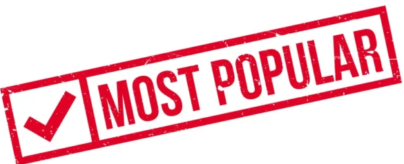 Most popular cropped